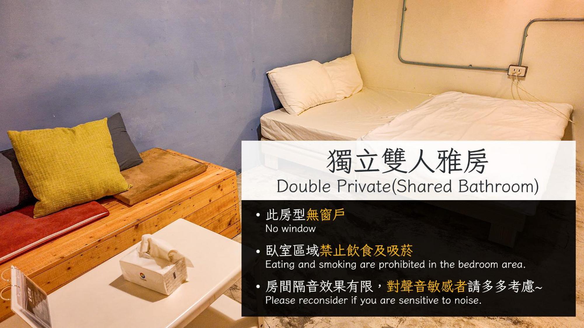 62巷背包客棧 Lane62 Hostel Longjing Bagian luar foto